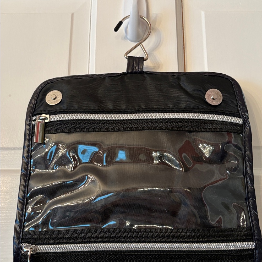 Aimee Kestenberg Blue Nylon Diamond Python Cosmet… - image 6